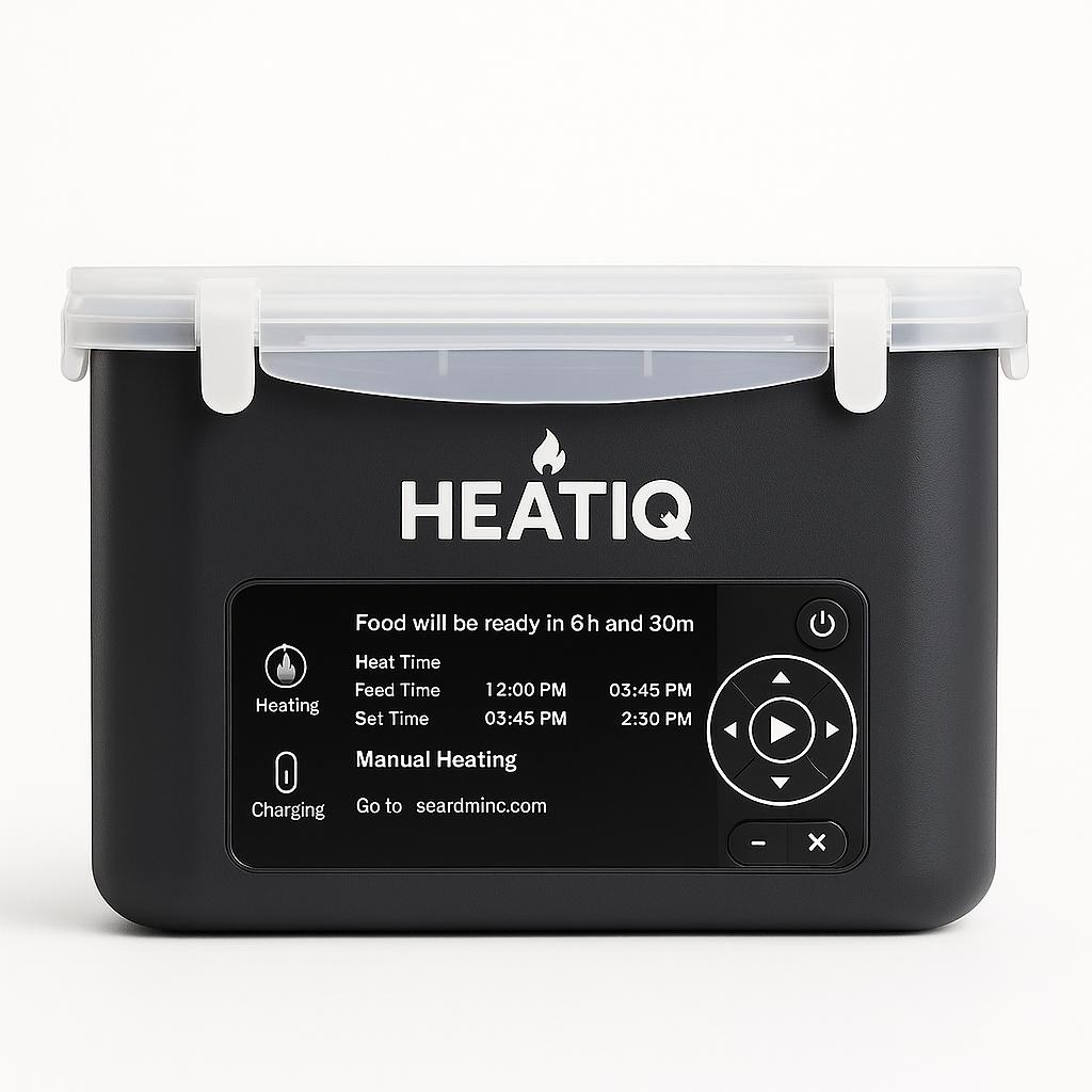 HEATIQ – Rechargeable Portable Lunchbox with Auto Heating