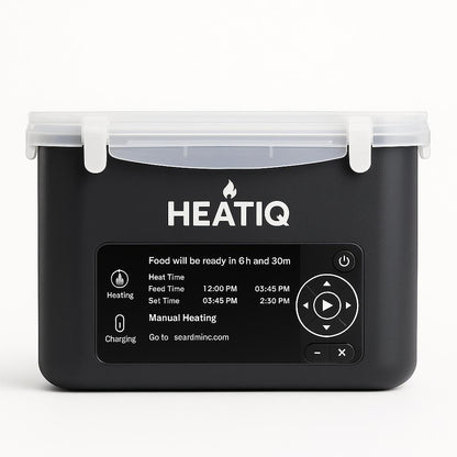 HEATIQ – Rechargeable Portable Lunchbox with Auto Heating